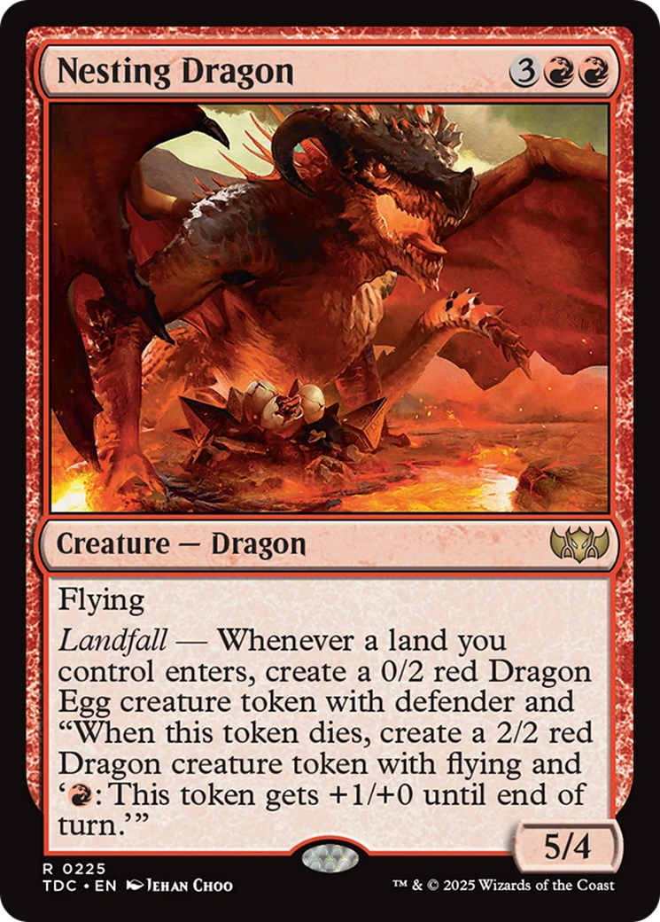 Nesting Dragon [Tarkir: Dragonstorm Commander] | Exor Games Summserside