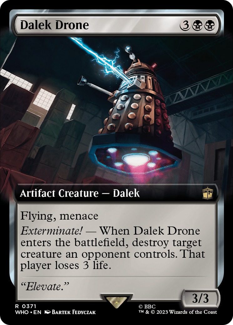 Dalek Drone (Extended Art) [Doctor Who] | Exor Games Summserside