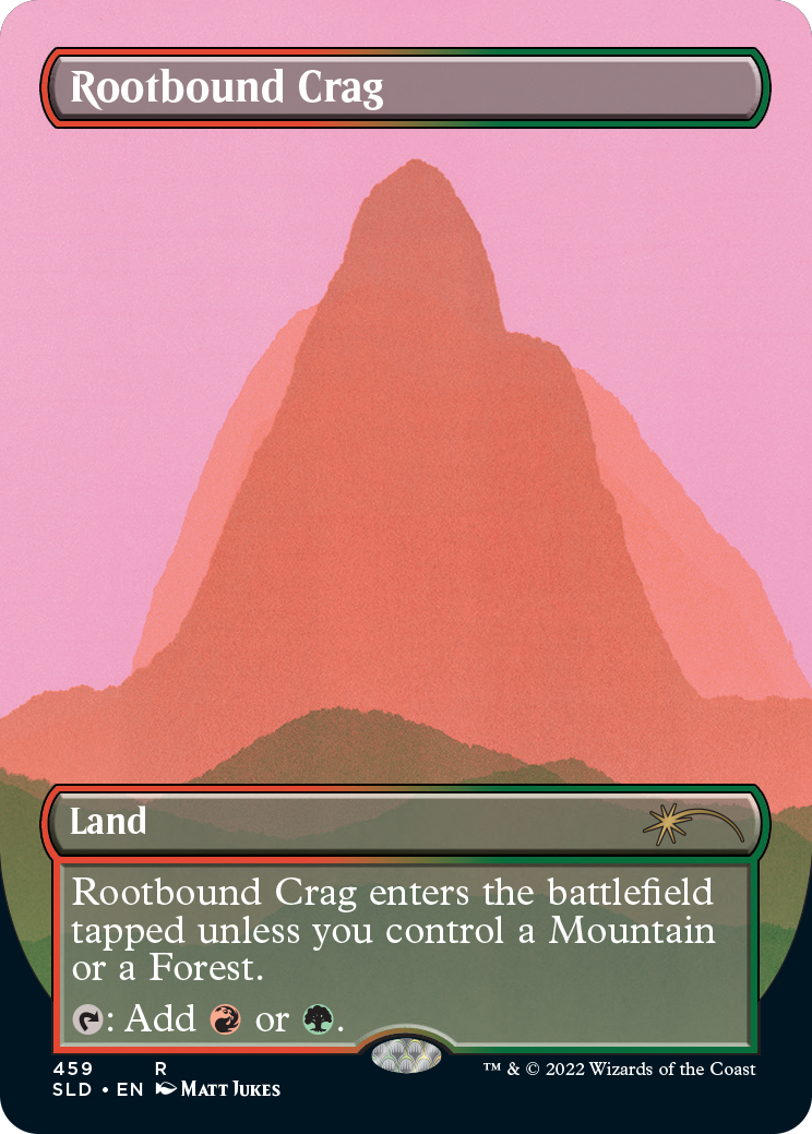 Rootbound Crag (Borderless) [Secret Lair Drop Series] | Exor Games Summserside