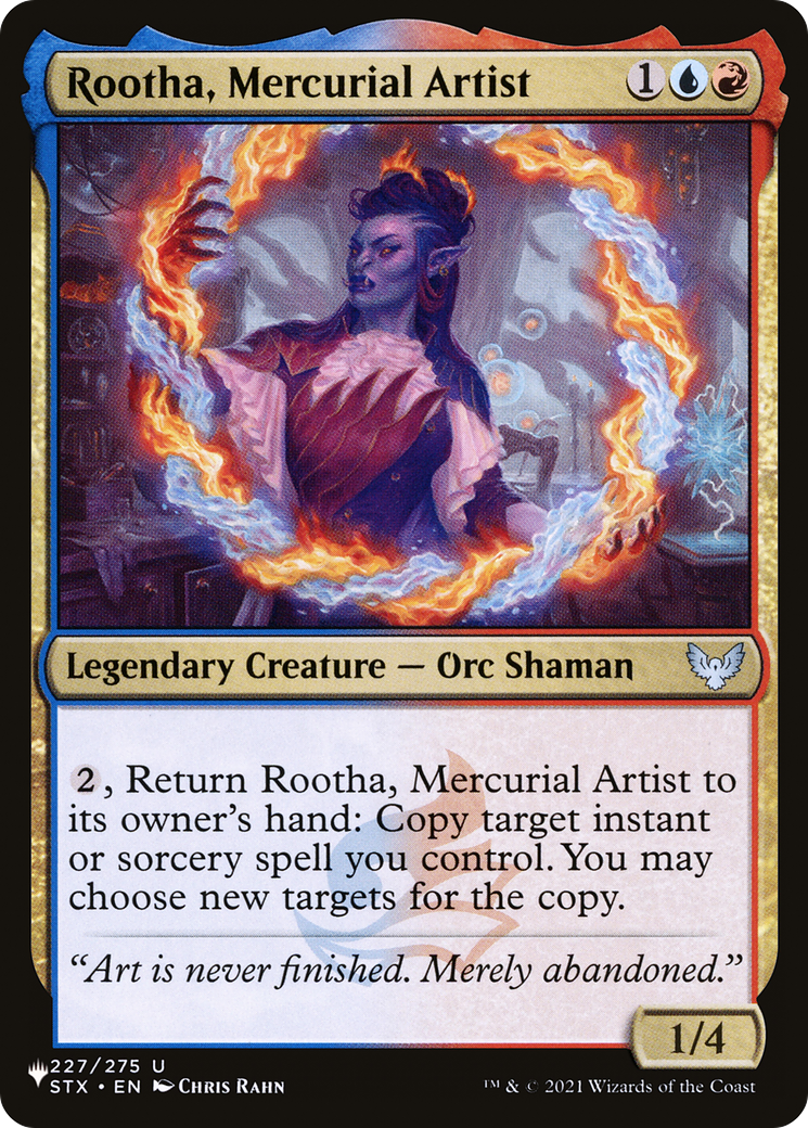 Rootha, Mercurial Artist [The List Reprints] | Exor Games Summserside