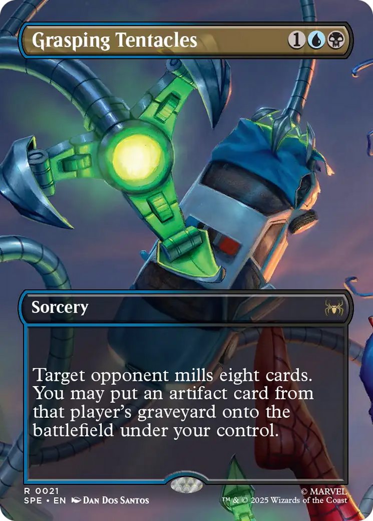 Grasping Tentacles (Borderless) [Marvel's Spider-Man: Eternal-Legal] | Exor Games Summserside