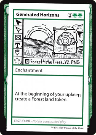 Generated Horizons (2021 Edition) [Mystery Booster Playtest Cards] | Exor Games Summserside