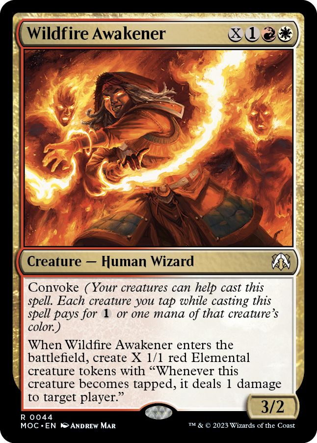 Wildfire Awakener [March of the Machine Commander] | Exor Games Summserside