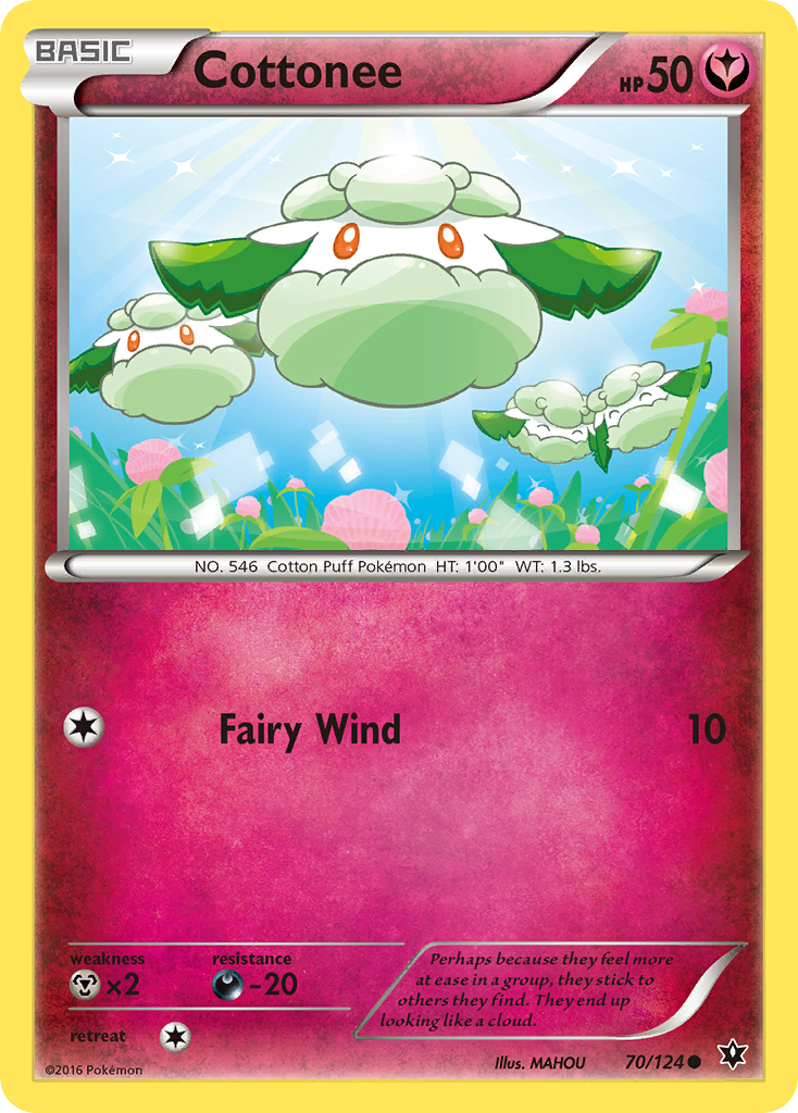 Cottonee (70/124) [XY: Fates Collide] | Exor Games Summserside
