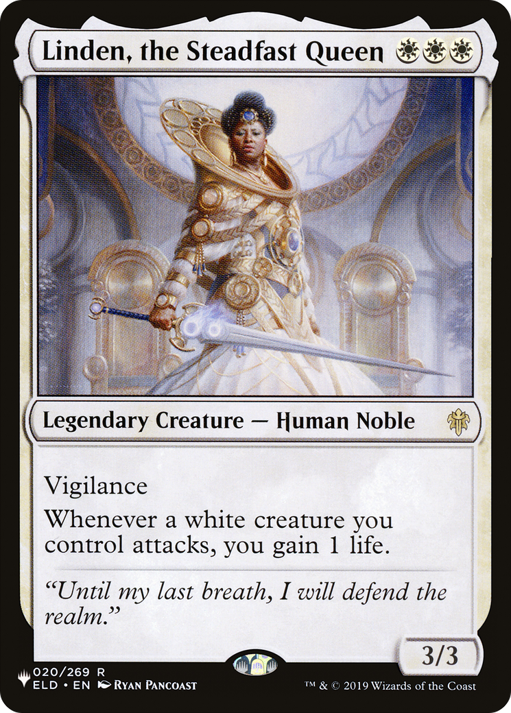 Linden, the Steadfast Queen [The List] | Exor Games Summserside