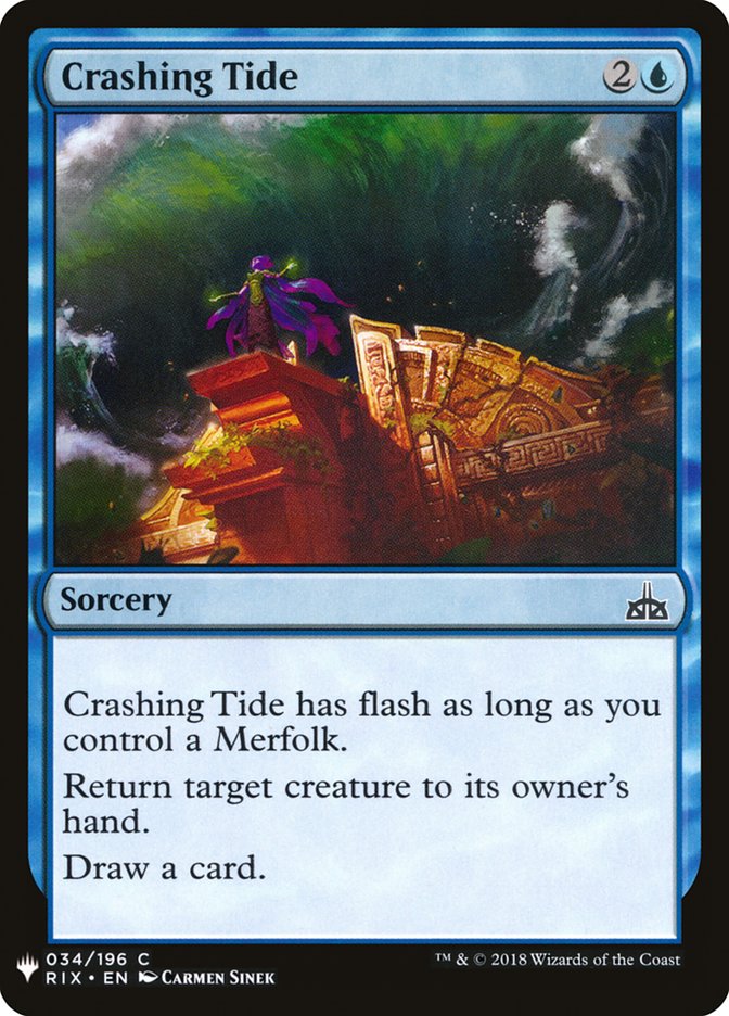 Crashing Tide [Mystery Booster] | Exor Games Summserside