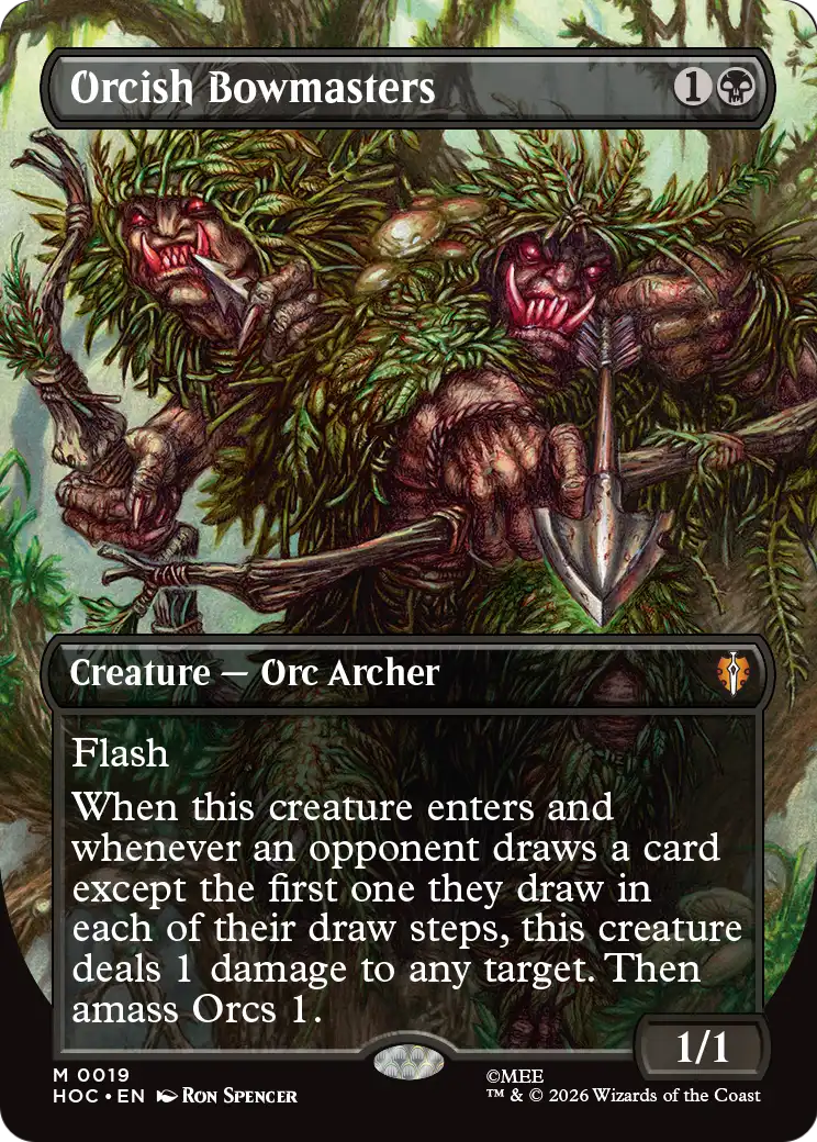 Orcish Bowmasters (Borderless) [The Hobbit: Eternal-Legal] | Exor Games Summserside