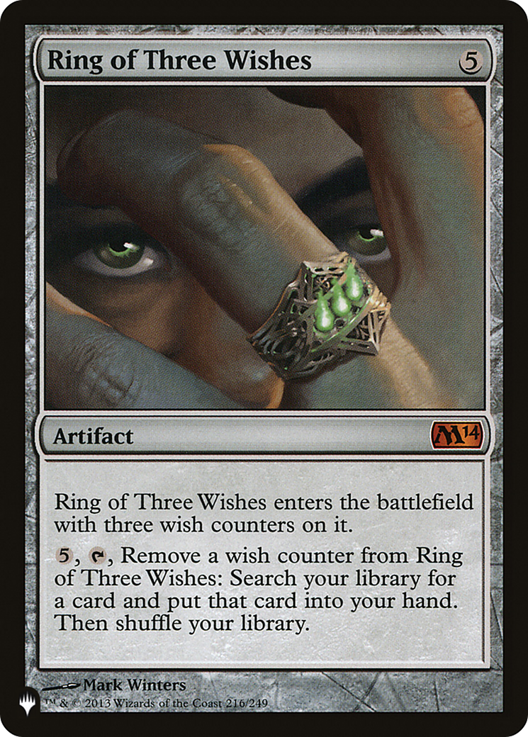 Ring of Three Wishes [The List] | Exor Games Summserside