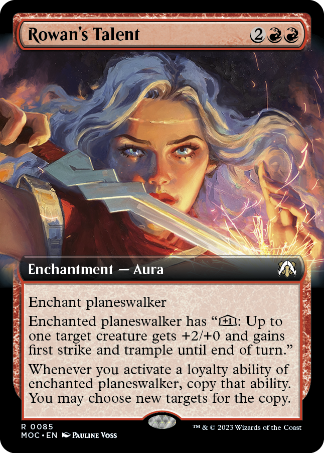 Rowan's Talent (Extended Art) [March of the Machine Commander] | Exor Games Summserside