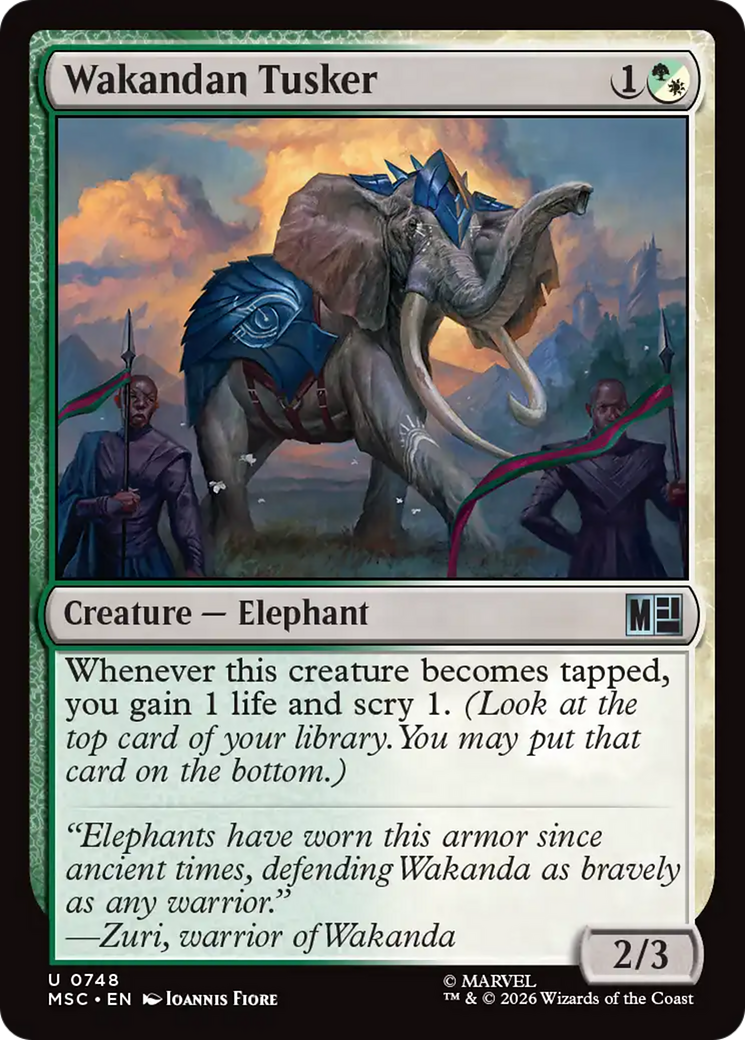 Wakandan Tusker [Marvel Super Heroes Commander] | Exor Games Summserside