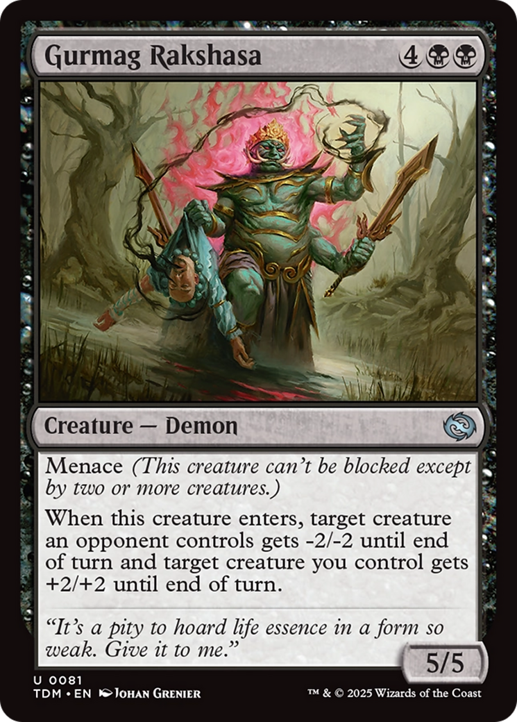 Gurmag Rakshasa [Tarkir: Dragonstorm] | Exor Games Summserside