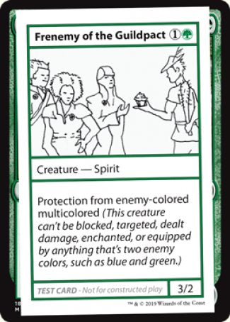 Frenemy of the Guildpact (2021 Edition) [Mystery Booster Playtest Cards] | Exor Games Summserside