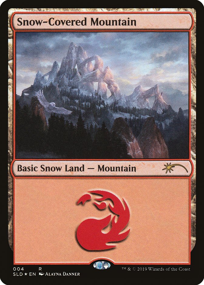 Snow-Covered Mountain (004) [Secret Lair Drop Series] | Exor Games Summserside