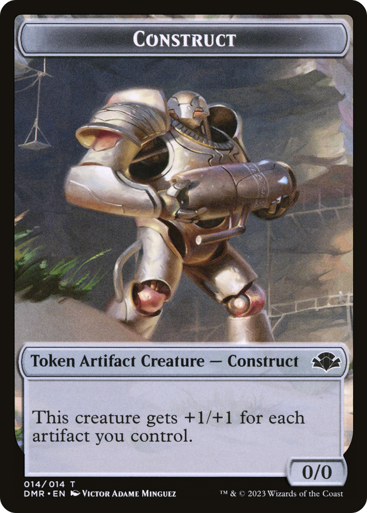 Construct Token [Dominaria Remastered Tokens] | Exor Games Summserside