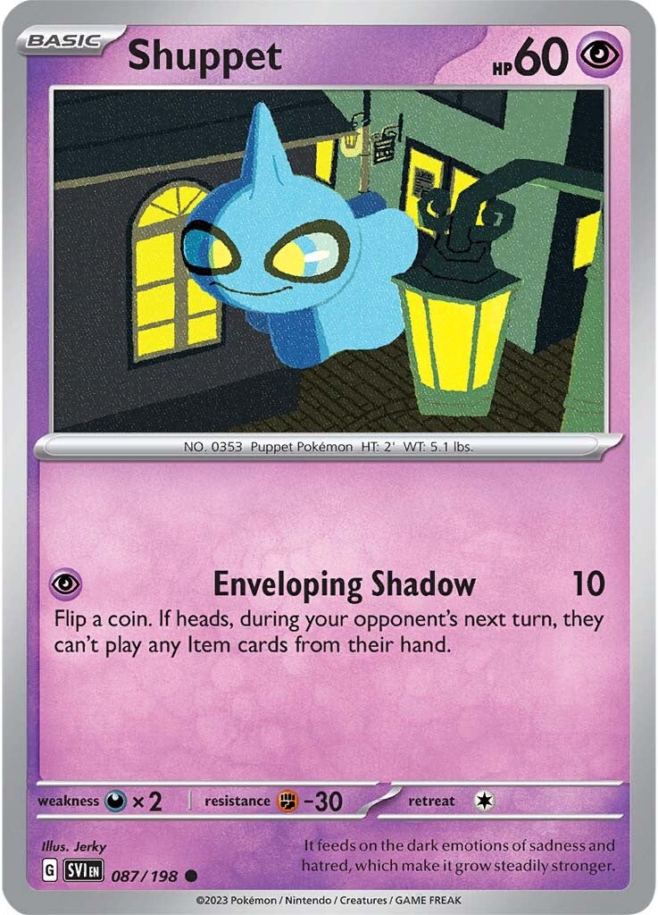 Shuppet (087/198) [Scarlet & Violet: Base Set] | Exor Games Summserside