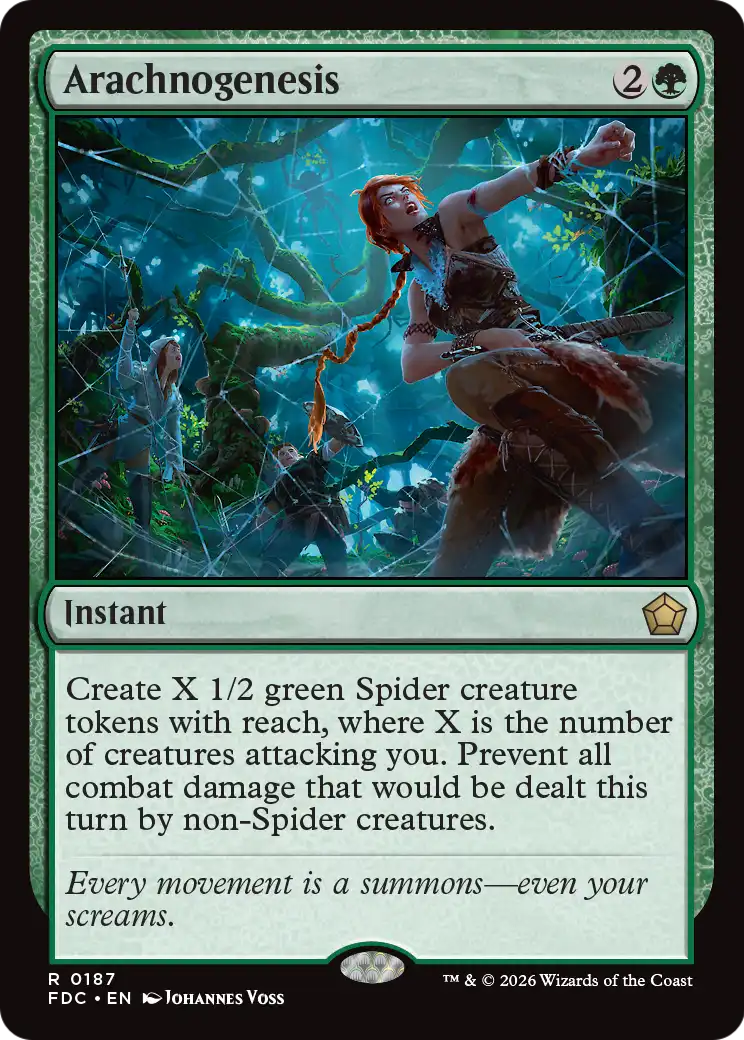 Arachnogenesis [Foundations Commander] | Exor Games Summserside