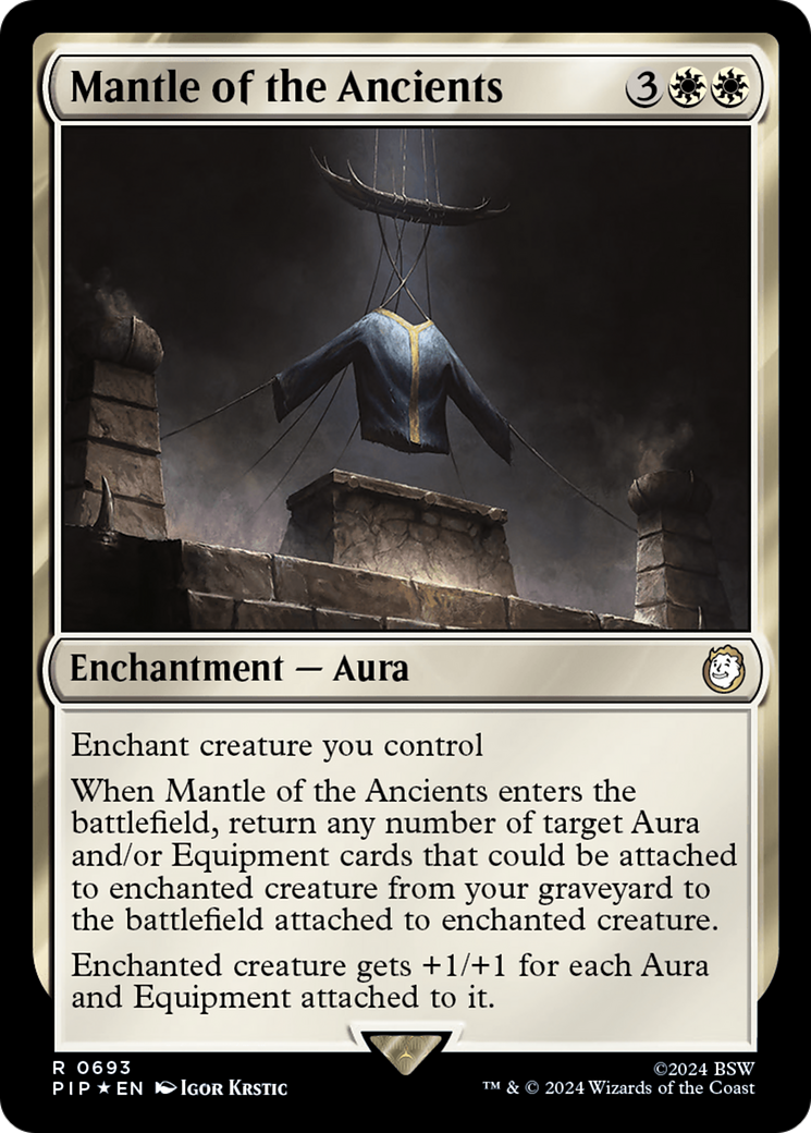 Mantle of the Ancients (Surge Foil) [Fallout] | Exor Games Summserside