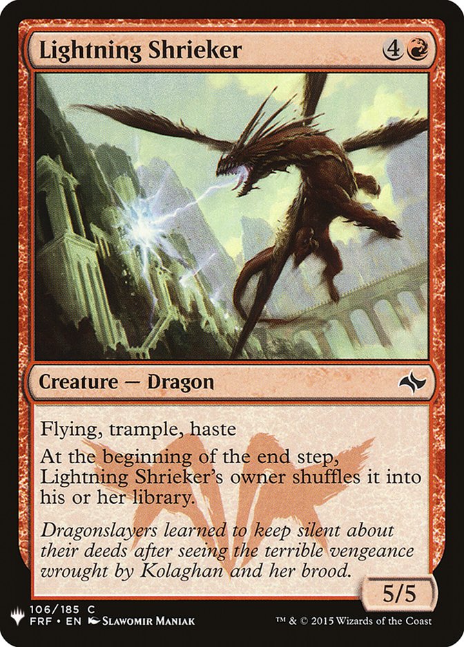 Lightning Shrieker [Mystery Booster] | Exor Games Summserside