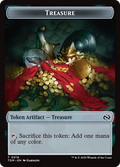 Elephant // Treasure Double-Sided Token [Tarkir: Dragonstorm Tokens] | Exor Games Summserside