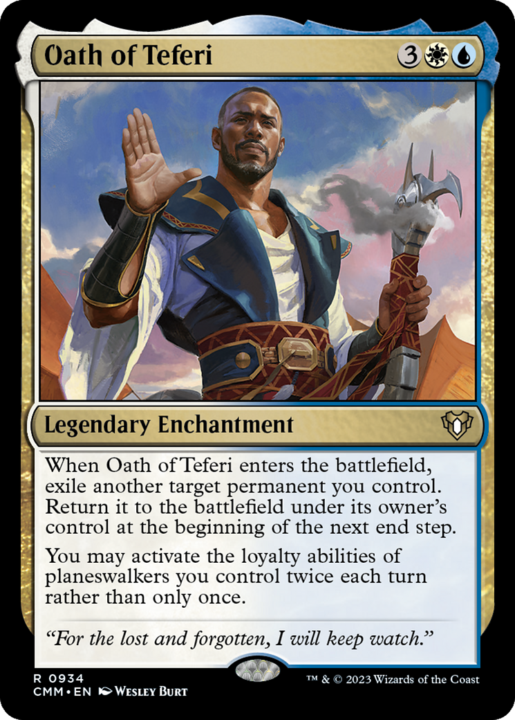 Oath of Teferi [Commander Masters] | Exor Games Summserside