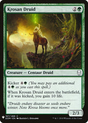 Krosan Druid [Mystery Booster] | Exor Games Summserside