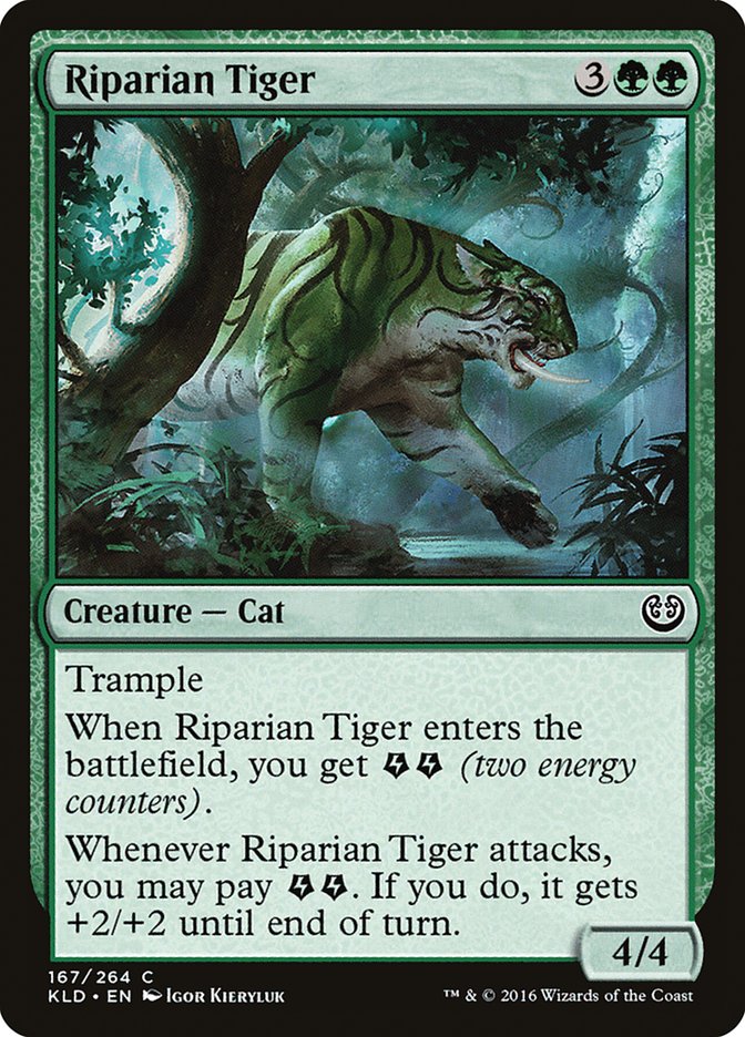 Riparian Tiger [Kaladesh] | Exor Games Summserside