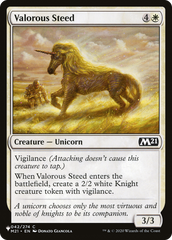 Valorous Steed [The List Reprints] | Exor Games Summserside