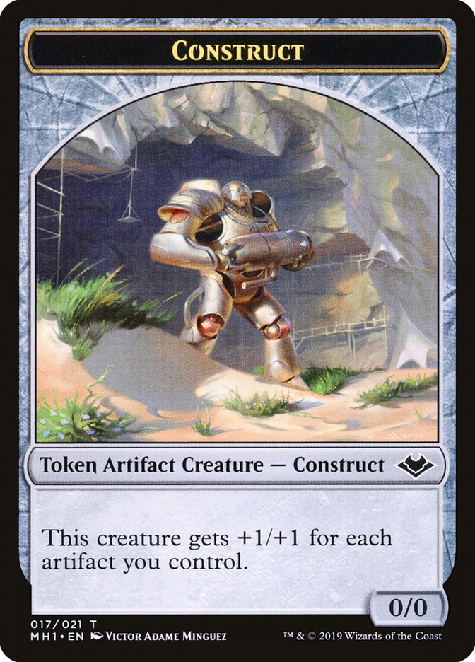 Soldier (004) // Construct (017) Double-Sided Token [Modern Horizons Tokens] | Exor Games Summserside