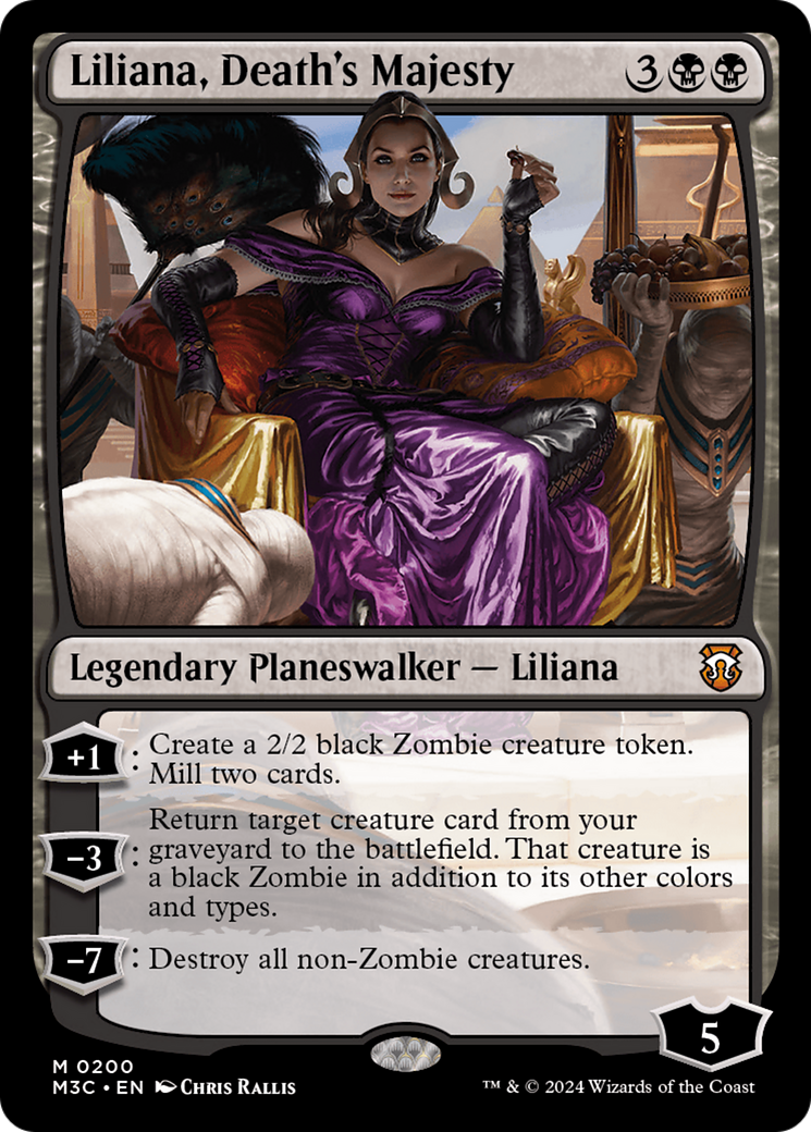 Liliana, Death's Majesty [Modern Horizons 3 Commander] | Exor Games Summserside