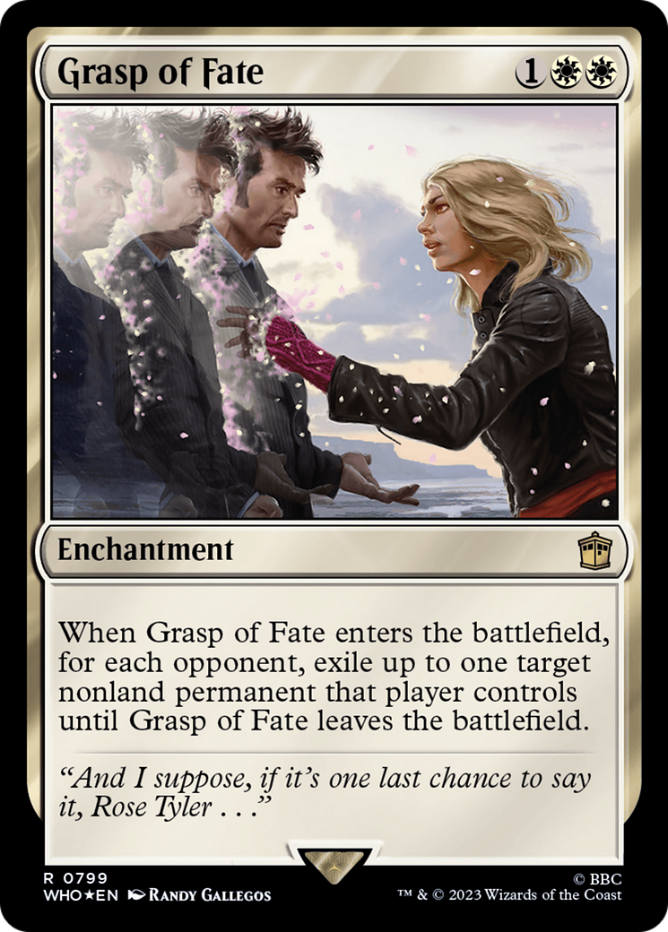 Grasp of Fate (Surge Foil) [Doctor Who] | Exor Games Summserside