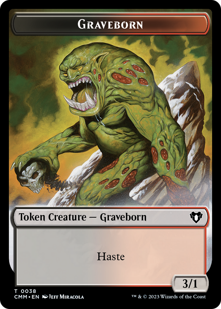 Thopter // Graveborn Double-Sided Token [Commander Masters Tokens] | Exor Games Summserside