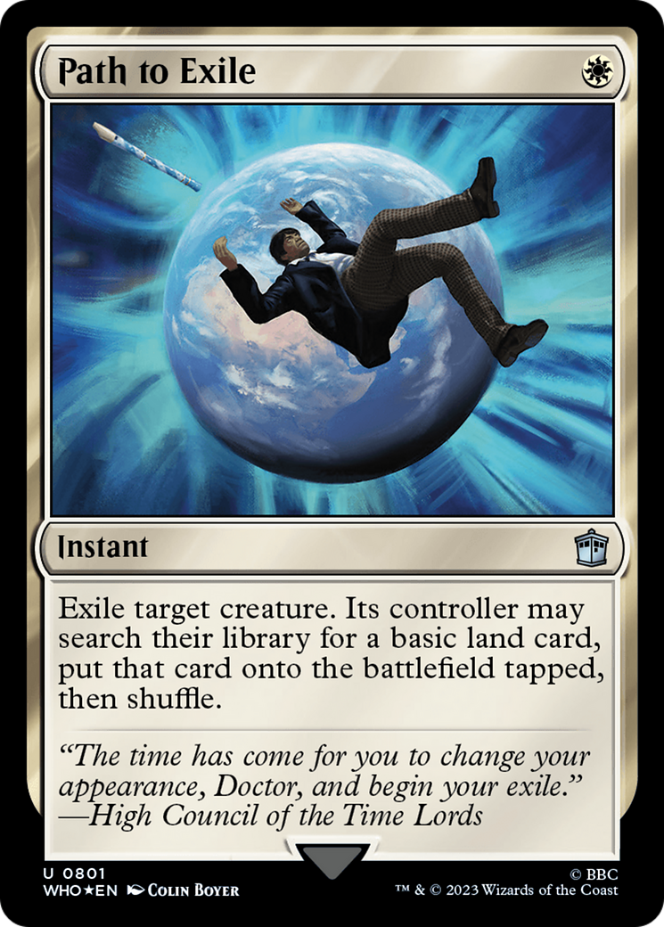 Path to Exile (Surge Foil) [Doctor Who] | Exor Games Summserside