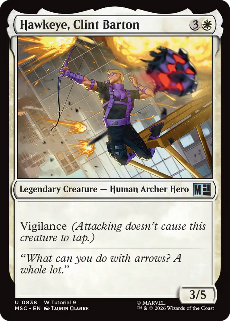 Hawkeye, Clint Barton (0838) [Marvel Super Heroes Commander] | Exor Games Summserside