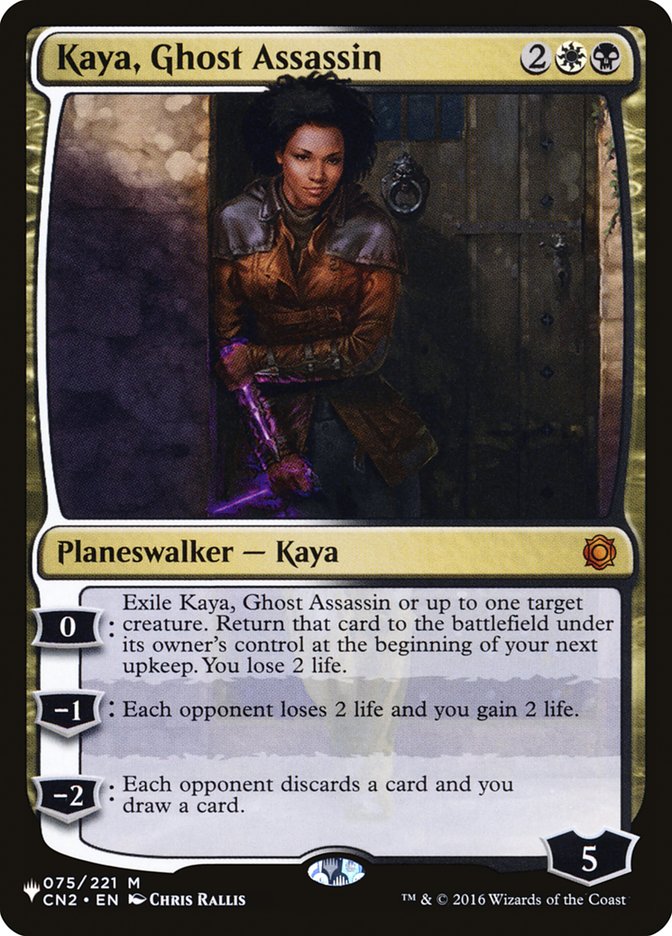 Kaya, Ghost Assassin [The List] | Exor Games Summserside