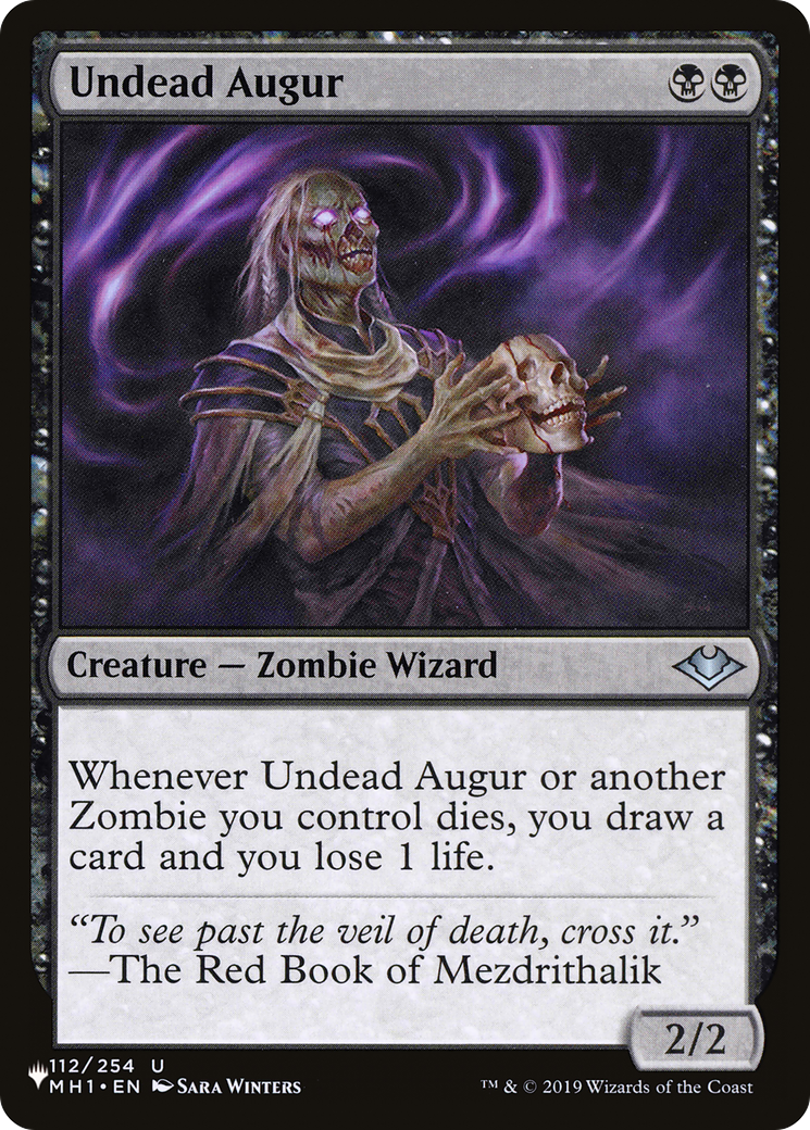 Undead Augur [The List Reprints] | Exor Games Summserside