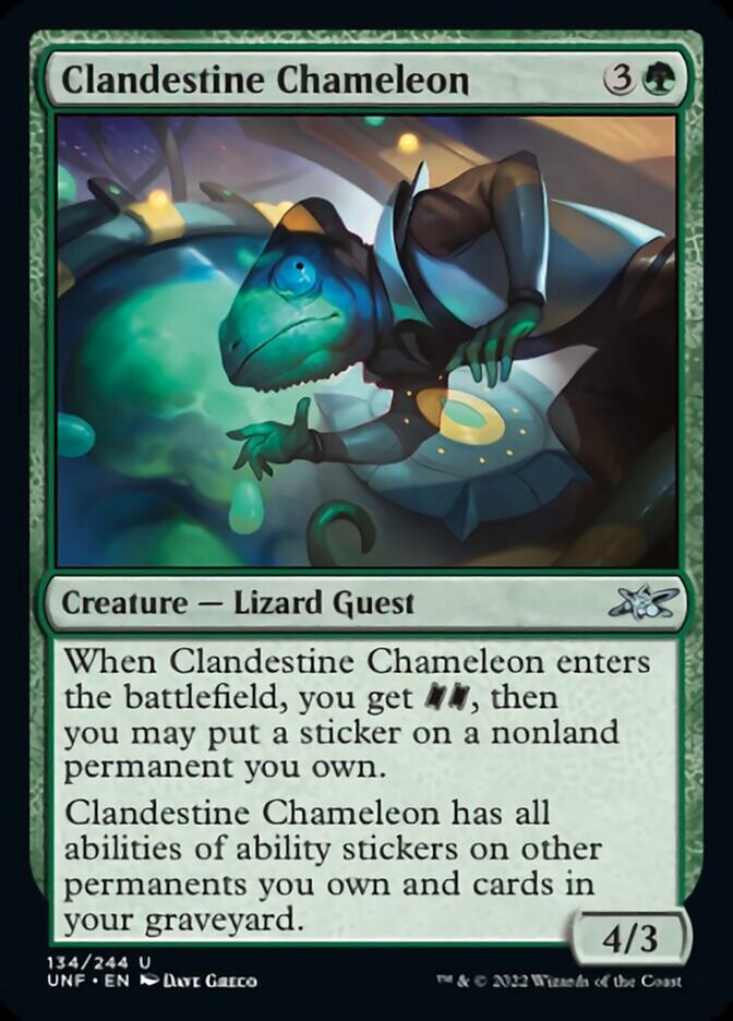 Clandestine Chameleon [Unfinity] | Exor Games Summserside