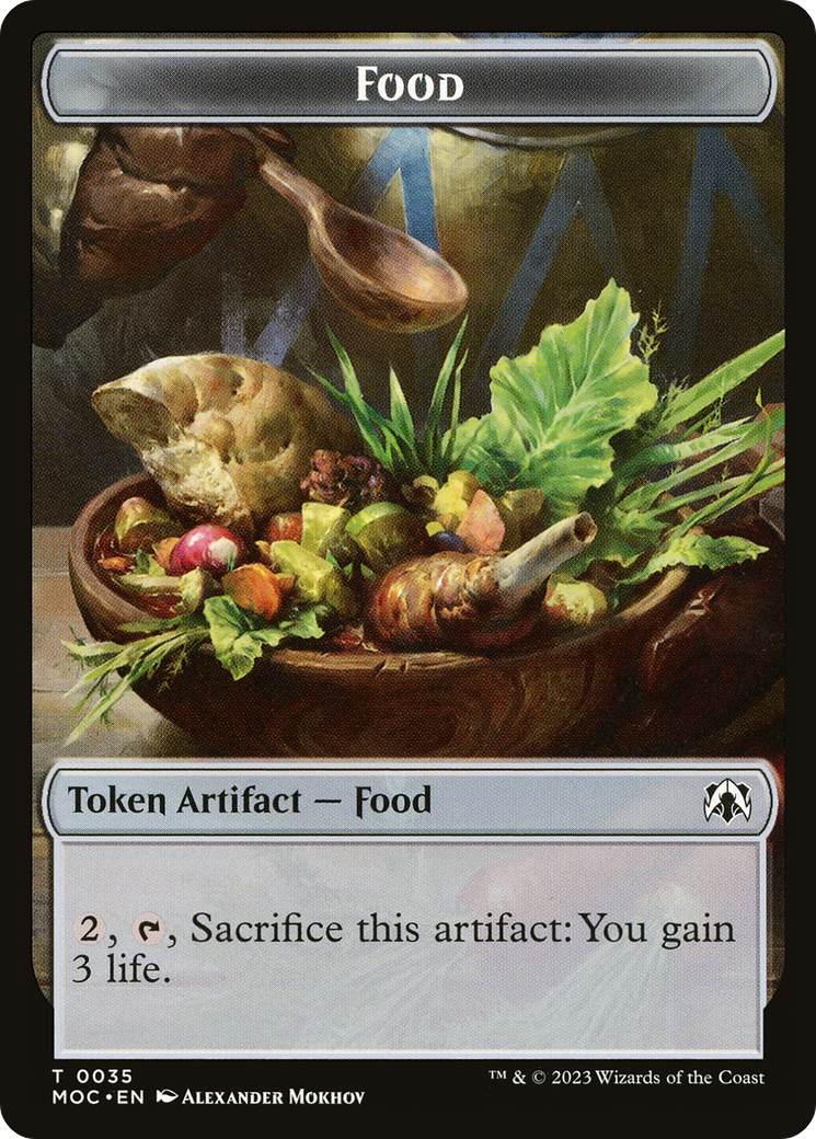 Food Token [March of the Machine] | Exor Games Summserside