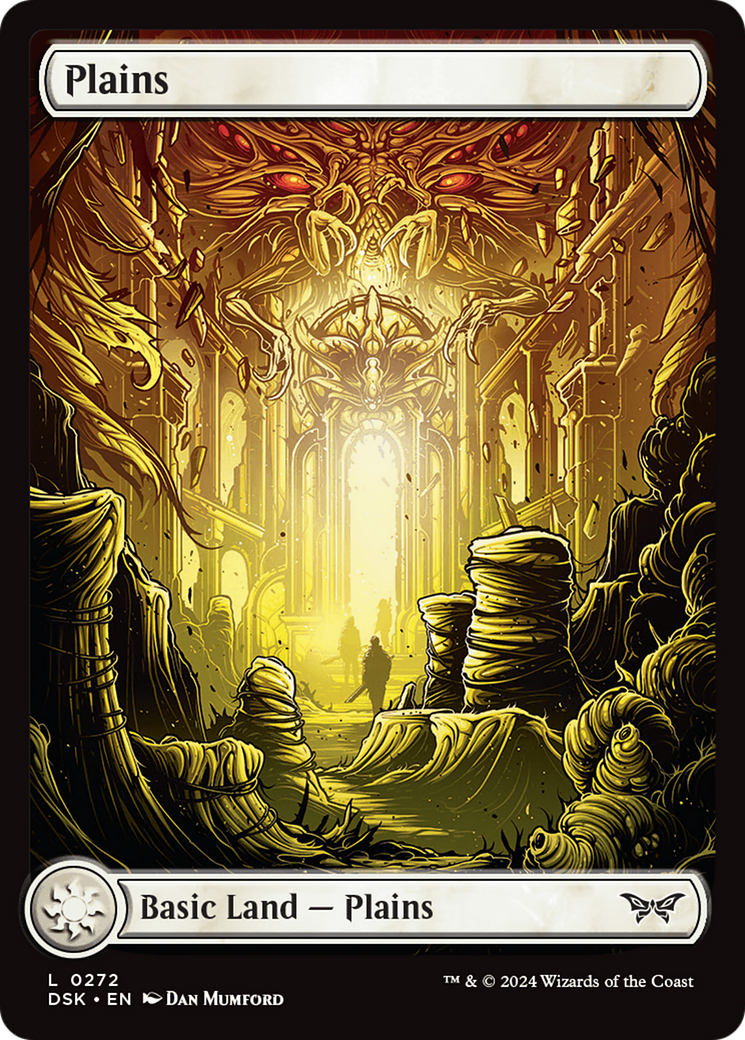 Plains (272) - Full Art [Duskmourn: House of Horror] | Exor Games Summserside