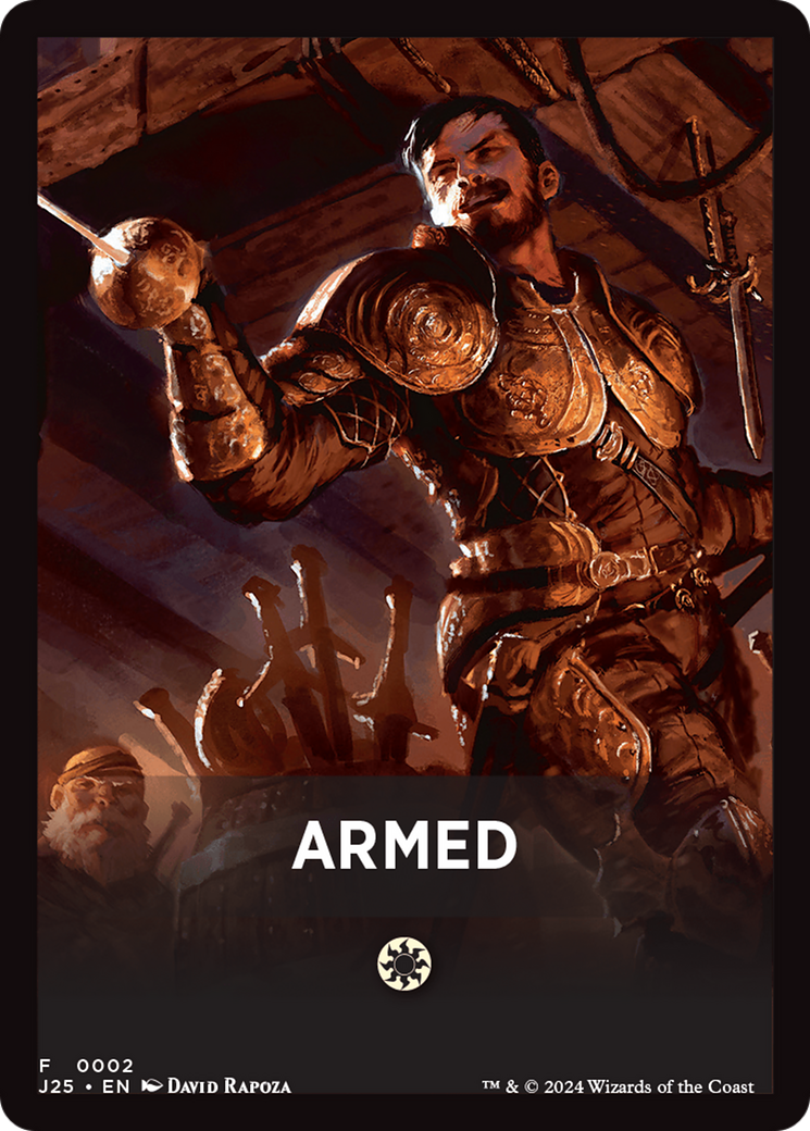 Armed Theme Card [Foundations Jumpstart Front Cards] | Exor Games Summserside