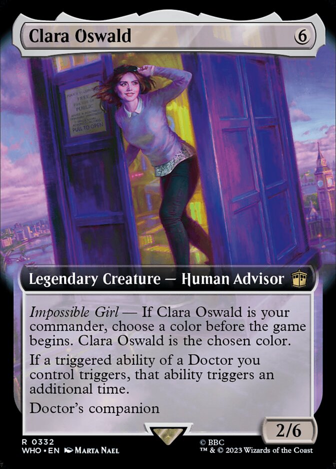 Clara Oswald (Extended Art) [Doctor Who] | Exor Games Summserside