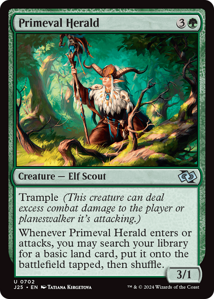 Primeval Herald [Foundations Jumpstart] | Exor Games Summserside