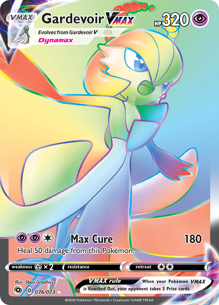 Gardevoir VMAX (076/073) [Sword & Shield: Champion's Path] | Exor Games Summserside