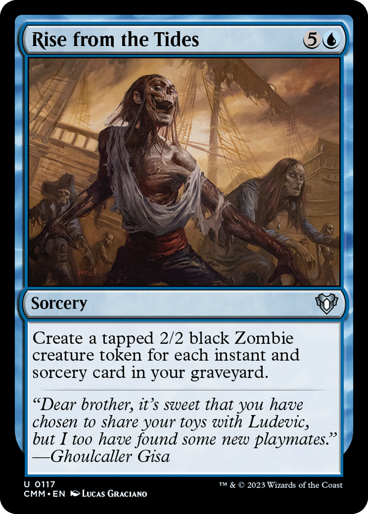 Rise from the Tides [Commander Masters] | Exor Games Summserside