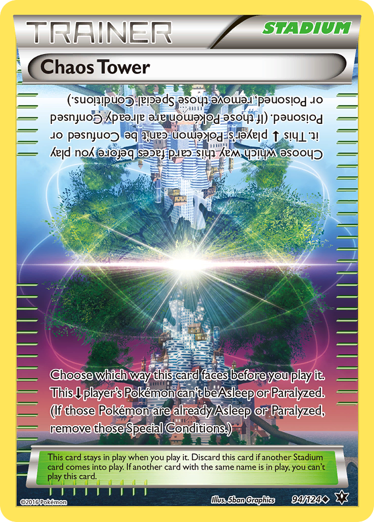 Chaos Tower (94/124) [XY: Fates Collide] | Exor Games Summserside