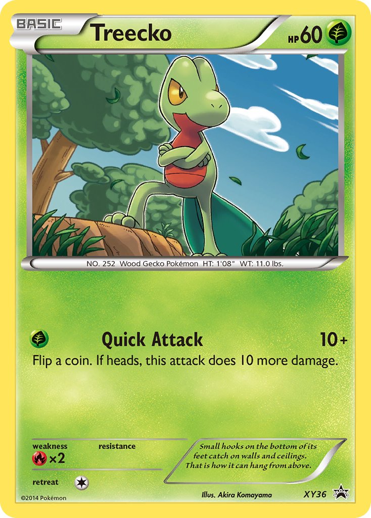 Treecko (XY36) [XY: Black Star Promos] | Exor Games Summserside