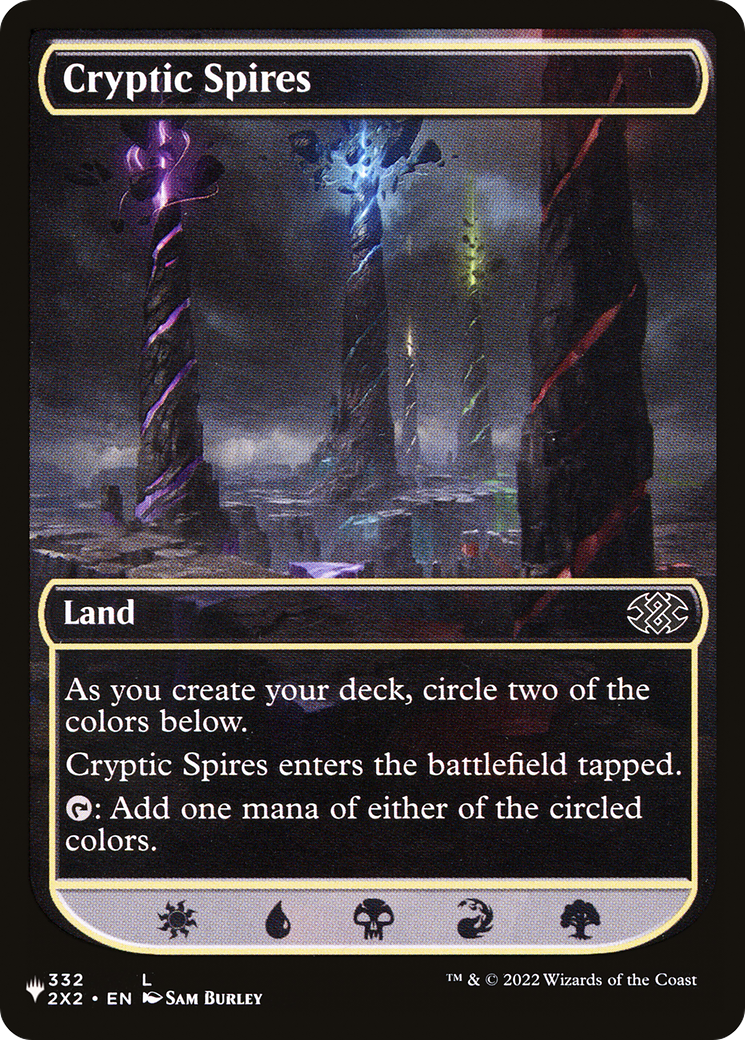 Cryptic Spires [The List] | Exor Games Summserside