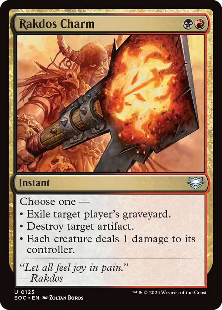 Rakdos Charm [Edge of Eternities Commander] | Exor Games Summserside