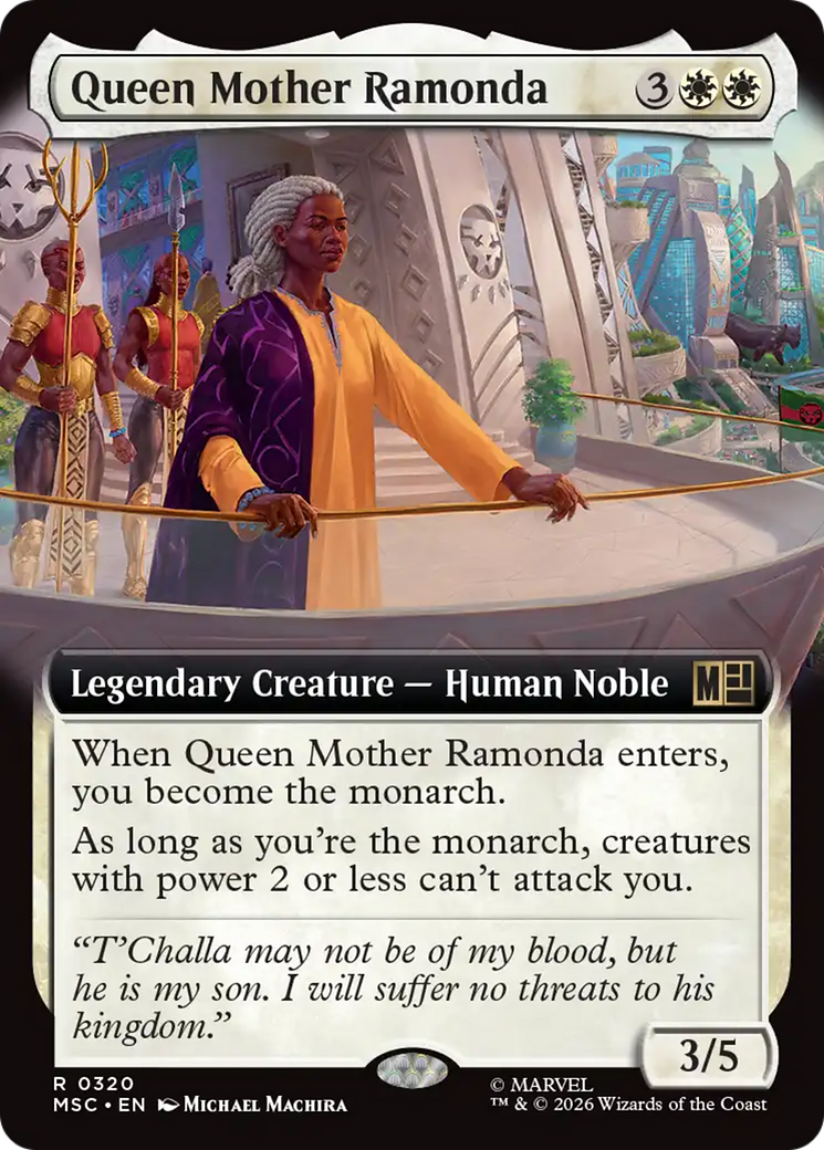 Queen Mother Ramonda (Extended Art) [Marvel Super Heroes Commander] | Exor Games Summserside