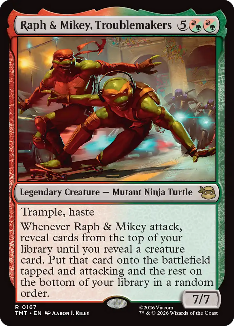 Raph & Mikey, Troublemakers [Teenage Mutant Ninja Turtles] | Exor Games Summserside