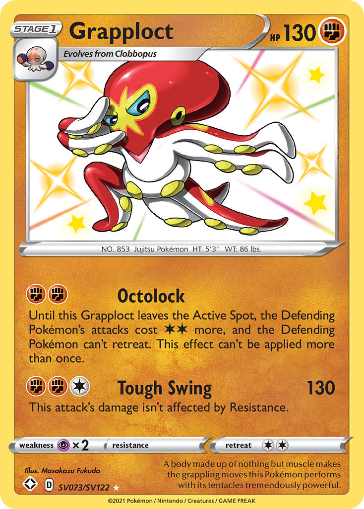 Grapploct (SV073/SV122) [Sword & Shield: Shining Fates] | Exor Games Summserside